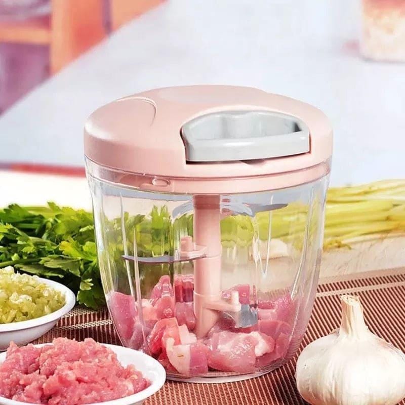 Hand operated vegetable cutter