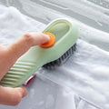 Multifunctional Liquid Dispensing Scrub Brush | Automatic Soap Dispenser Cleaning Tool