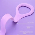 Silicone Figure 8 Resistance Band | Ergonomic Back Stretcher & Yoga Pull Rope