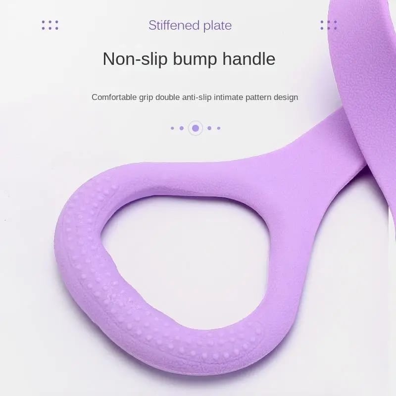 Silicone Figure 8 Resistance Band | Ergonomic Back Stretcher & Yoga Pull Rope