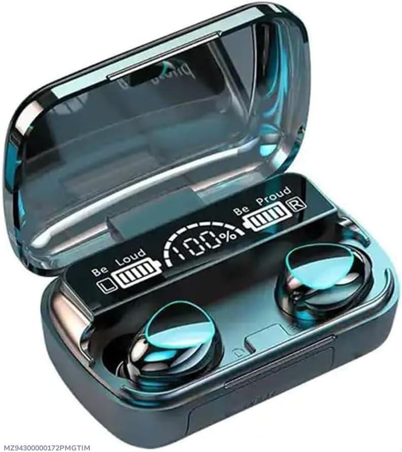M10 Wireless Earbuds Bluetooth 5.1 with LED Display & Power Bank Case