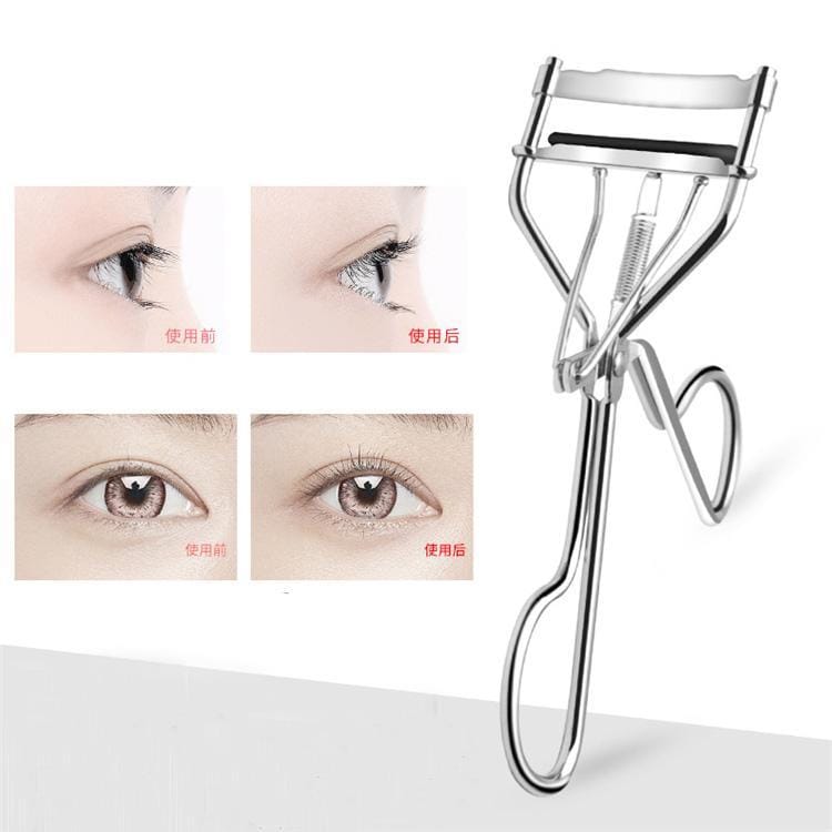 Precision Eyelash Curler with Silicone Refill Pad | Long-Lasting Natural Curl