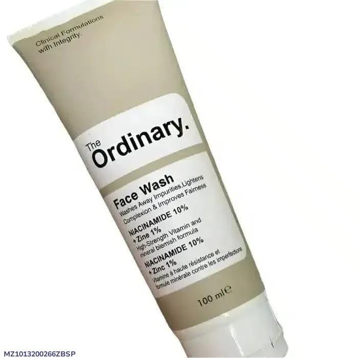 Niacinamide 10% + Zinc 1% Brightening Face Wash (100ml) | Pore Cleanser & Blemish Control